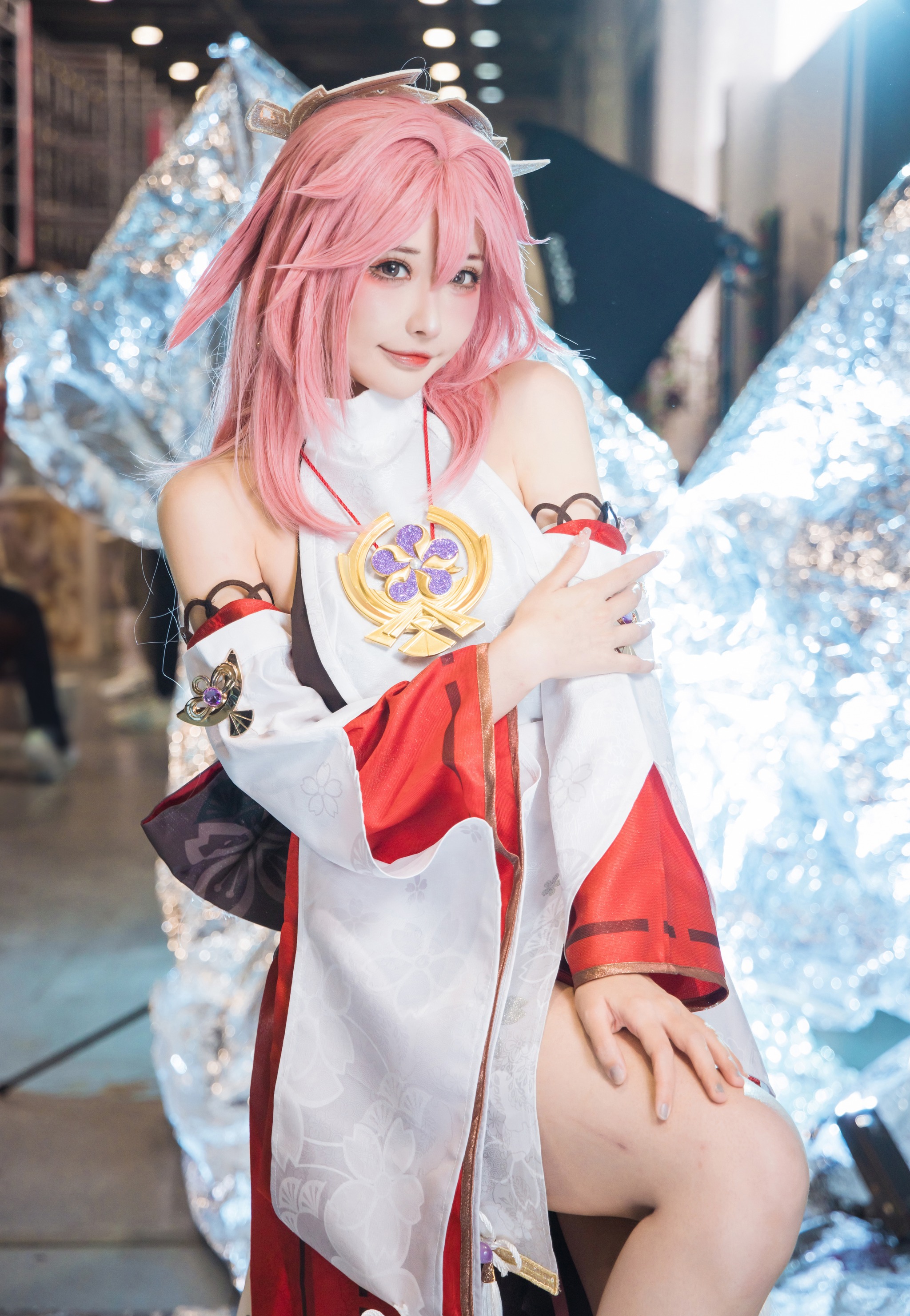 图片[1]-糖果果Candy – NO.010 八重神子 [18P]-XikXak